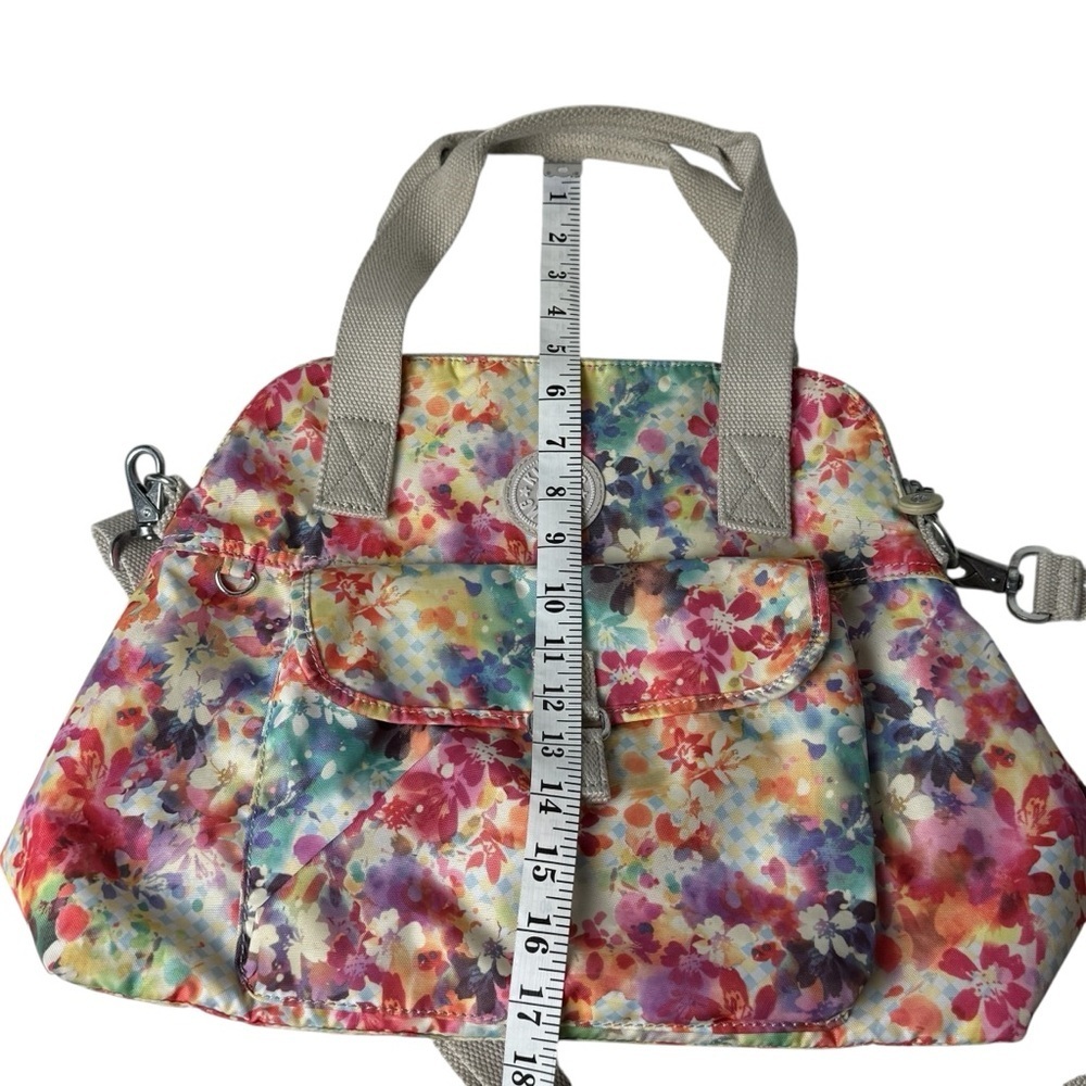 Kipling Felix Fairfax Large Handbag Crossbody Polyester Adjustable Strap Purse - Picture 8 of 11